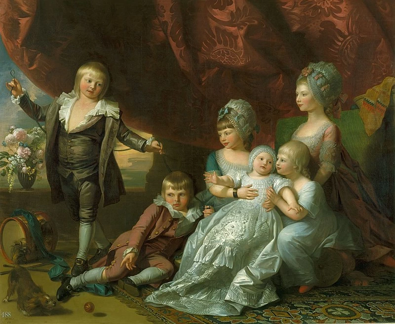Principessa Augusta, Principessa Elisabetta, Principe Ernesto, Principe Augusto, Principe Adolfo e Principessa Maria - Royal Collection